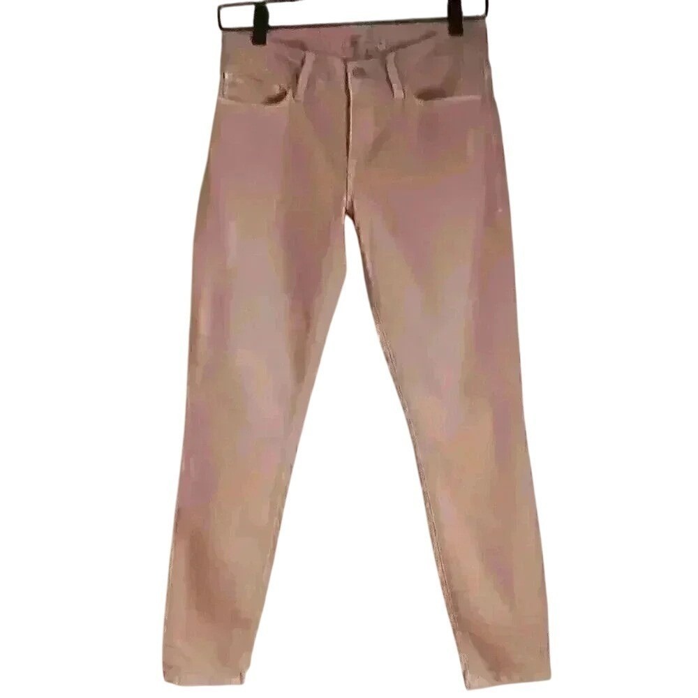 Mavi Women Alexa Ankle Jeans Pink Size 27/4 Mid Rise Skinny Dusty Rose Pastel